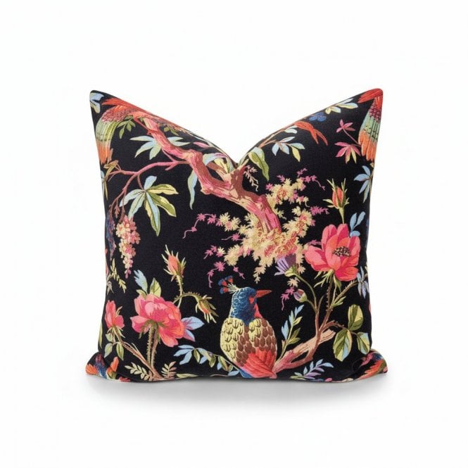 Nature Black Cushion 50x50