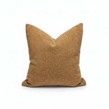 Nellie Caramel Boucle Cushion