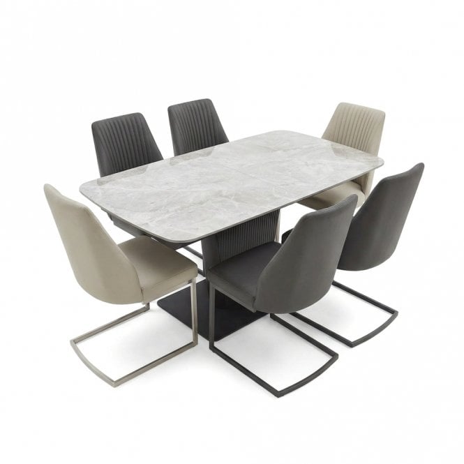 Neptune Dining Set - Table & 6 Chairs
