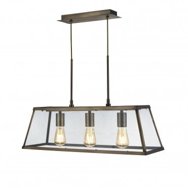 Newby 3Lt Bar Pendant