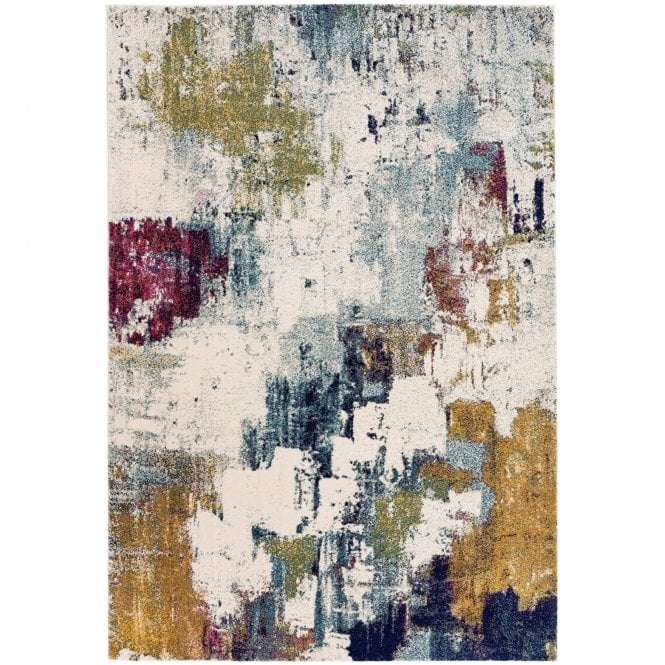 Nova NV22 Abstract Mustard Multi