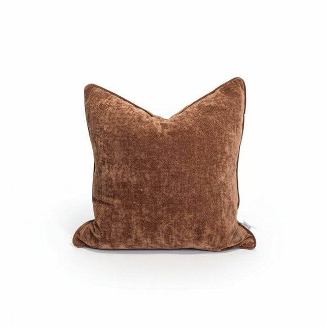 Nutmeg Chenille Cushion
