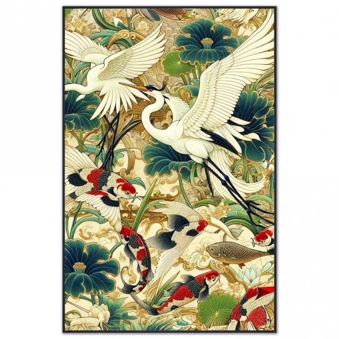 Orient 1 Velvet Canvas