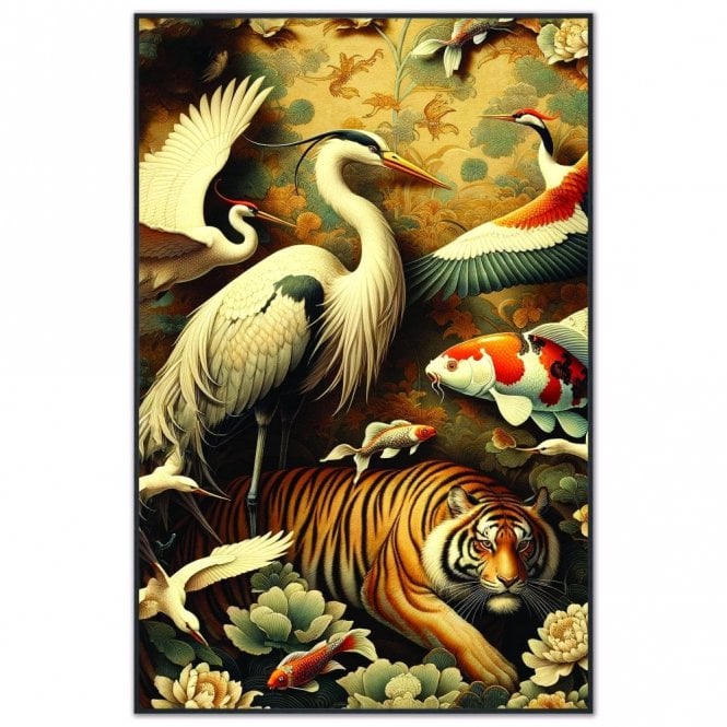Orient 3 Velvet Canvas