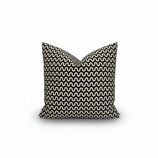 Oslo Black Feather Fill Cushion