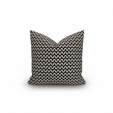 Oslo Black Feather Fill Cushion