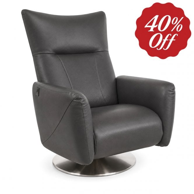 Pedro Dual Motor Recliner E Grade Leather (Display Only)