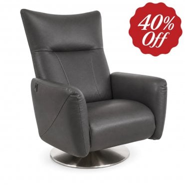 Pedro Dual Motor Recliner E Grade Leather (Display Only)