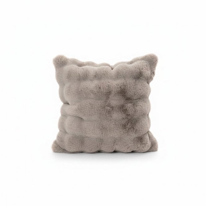 Raffles Taupe Fur Cushion