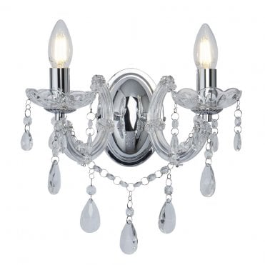 Ravensbourne 2Lt Wall Light