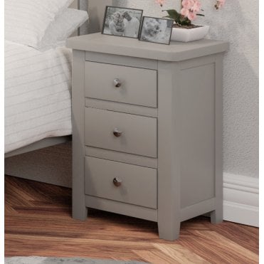 Regatta 3 Drawer Bedside