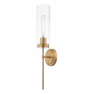 Reno Glass Wall Light - Bronze