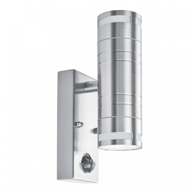 Rosthwaite 2Lt Outdoor Wall Light Stainless Steel PIR