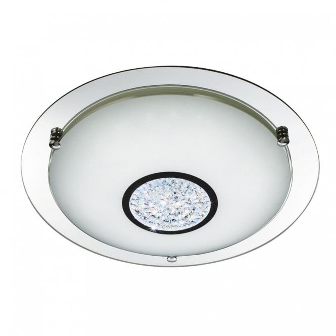 Rusland Led Bathroom Flush Chrome Ip44
