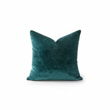 Russo Cranberry Velvet Cushion