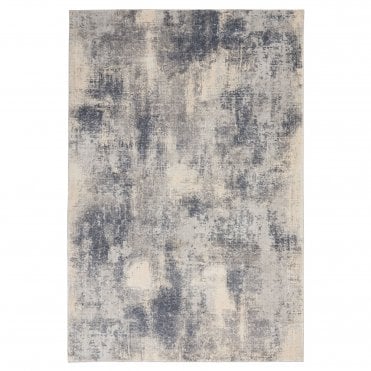 Rustic Textures Blue/Ivory