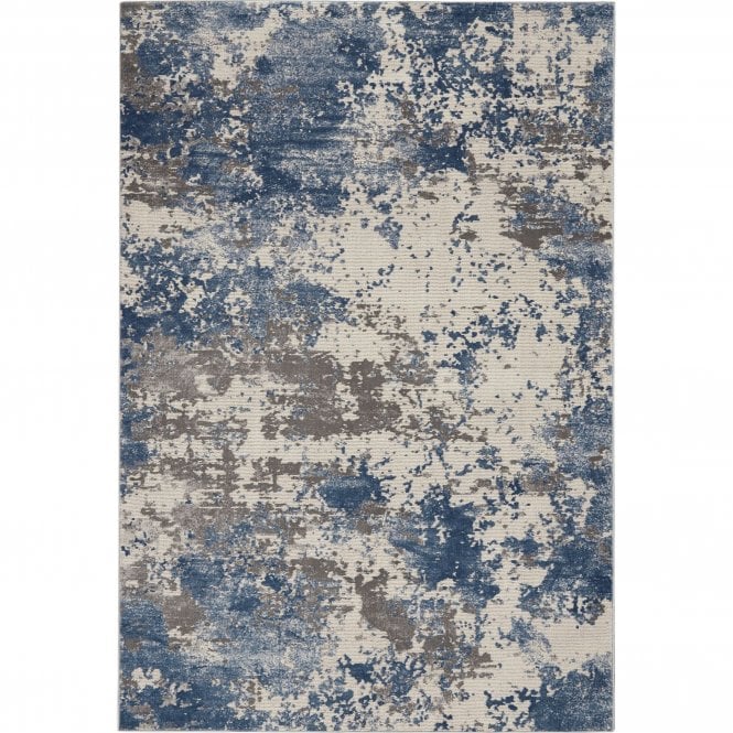 Rustic Textures Grey/Blue