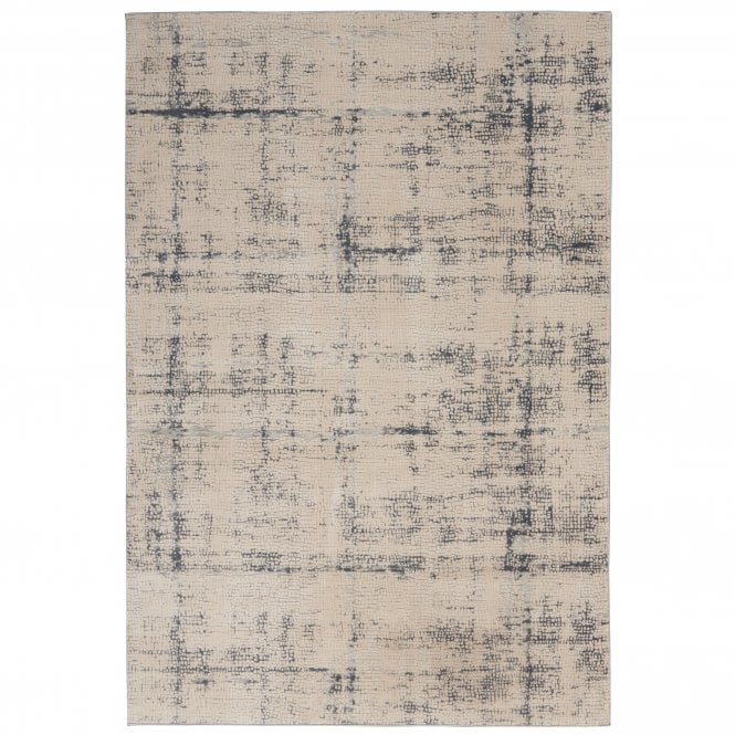 Rustic Textures Ivory Blue