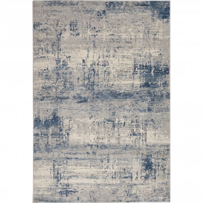 Rustic Textures Ivory Blue