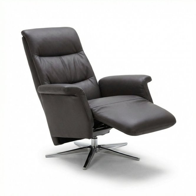 Shanghai Recliner with intergrated footstool