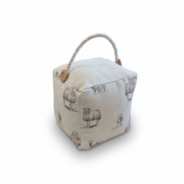 Sheep Pattern Door Stop