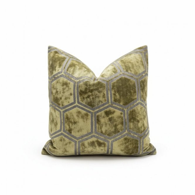 SML Ivor Olive Feather Fill Cushion