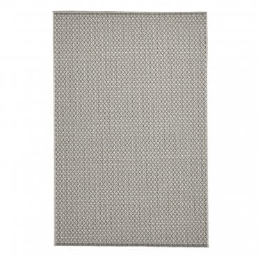 Stitch 9682 Beige Black Outdoor Rug