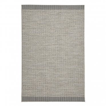 Stitch 9683 Beige Black Outdoor Rug