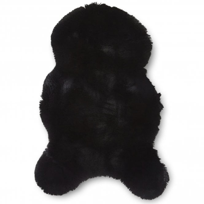 Super Teddy Black - Single Sheepskin
