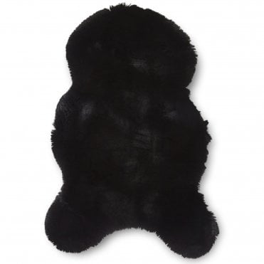 Super Teddy Black - Single Sheepskin