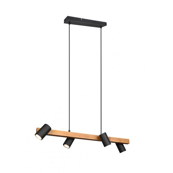 Tansley 4 Light 80cm Wide Pendant