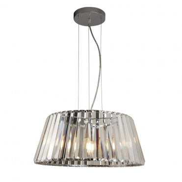 Tebay 5Lt Pendant To Semi Flush Chrome