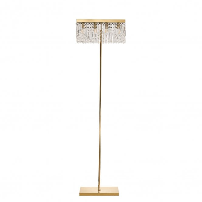 Tiffany 4 Light Floor Lamp