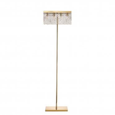 Tiffany 4 Light Floor Lamp
