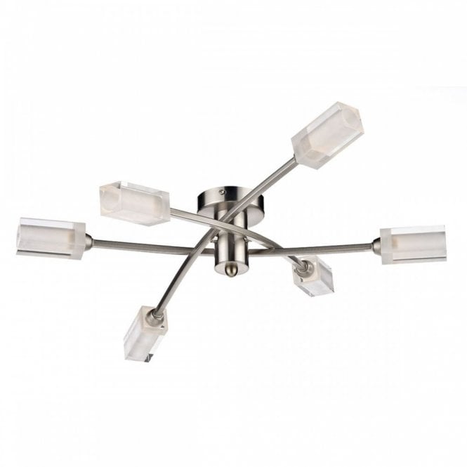 Ullswater 6 Light Semi Flush