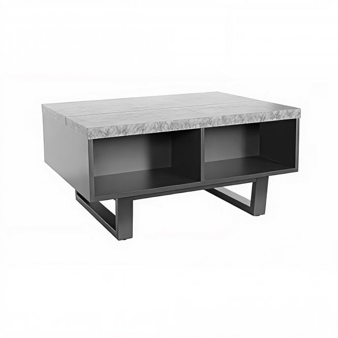 Urban Concrete Laptop Storage Coffee Table