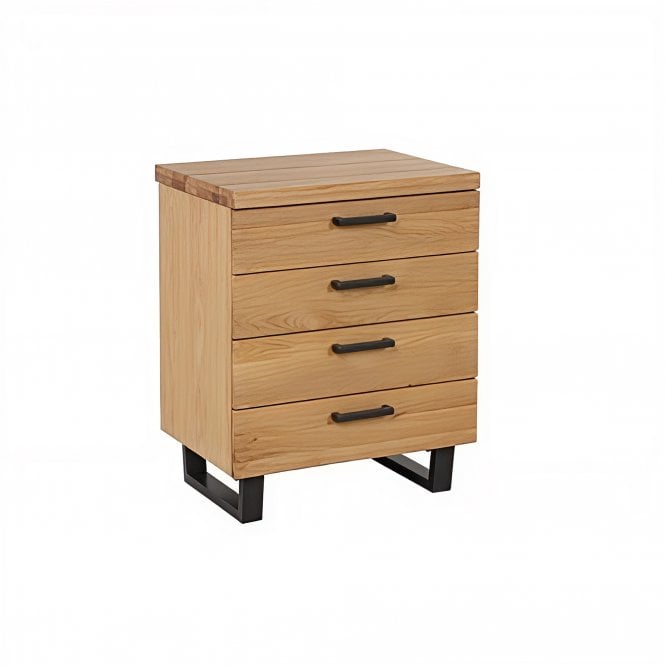 Urban Oak 4 Drawer Chest