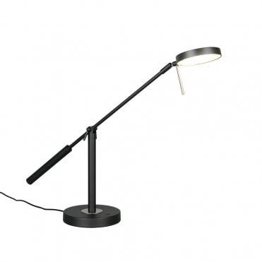 Valehurst Black Table Lamp
