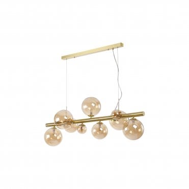 Valery 9 Light Breakfast Bar Amber