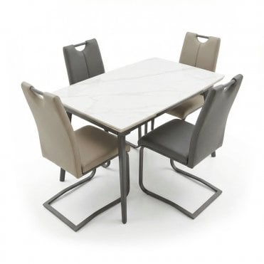 Verona Dining Set - Table & 4 Chairs