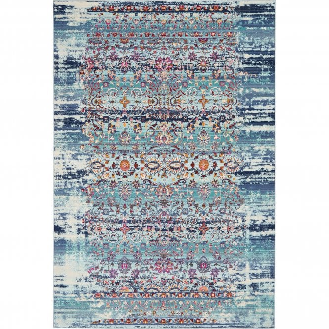 Vintage Kashan Blue