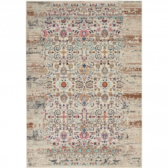 Vintage Kashan Ivory