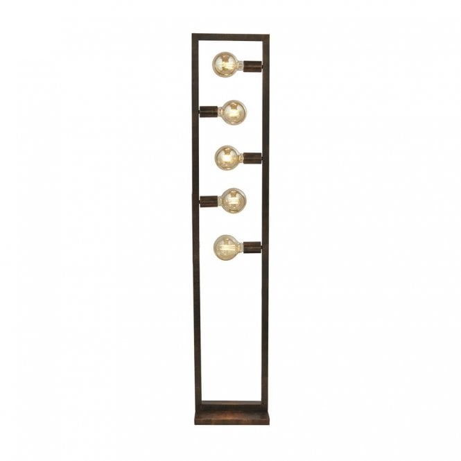 Wasdale 5Lt Floor Lamp Rustic Brown