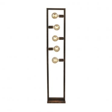 Wasdale 5Lt Floor Lamp Rustic Brown