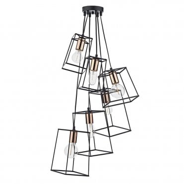 Waterloo 6 Light Cluster Pendant