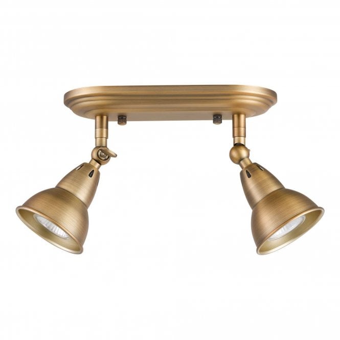 Whitaker 2 Light Plate Spotlight
