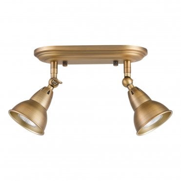 Whitaker 2 Light Plate Spotlight