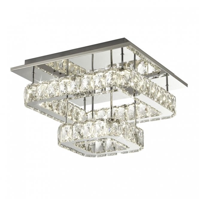 Windsor 2 Tier Led Flush Chrome