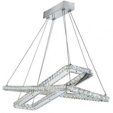 Windsor 2Lt Led Pendant Chrome