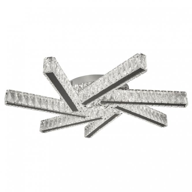 Windsor 7Lt Led Flush Chrome